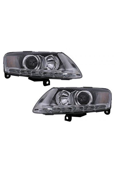 tuningset Faruri LED compatibile cu Audi A6 4F C6 2008-2011 Facelift