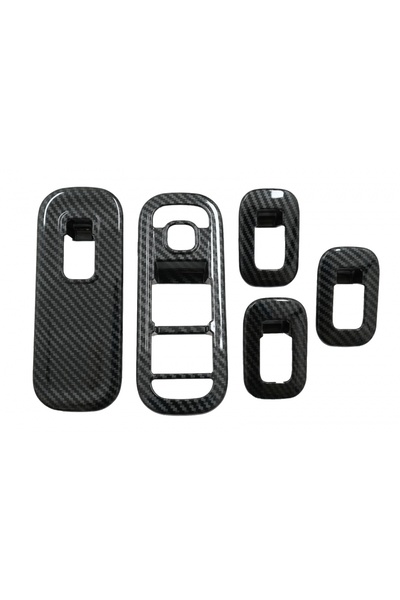 tuningset Ornamente Buton Comutator Geam Auto compatibil cu Mercedes Clasa A ...