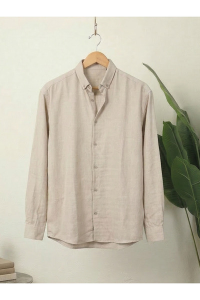 kastrioti Sofya Linen Relax-Fit Shirt