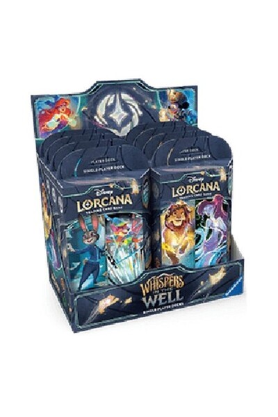 RAVENSBURGER Lorcana Șoapte în Fântână: Prezentare Pachet de Începători