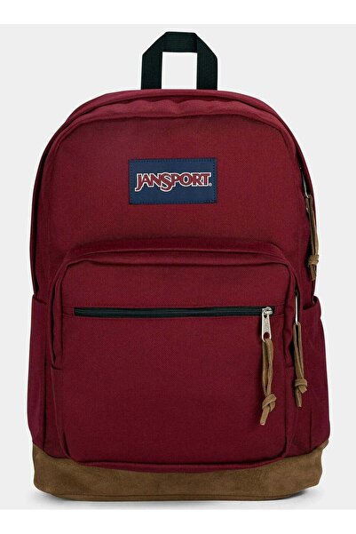 Jansport Classic School Bag with Leather Computer Compartment