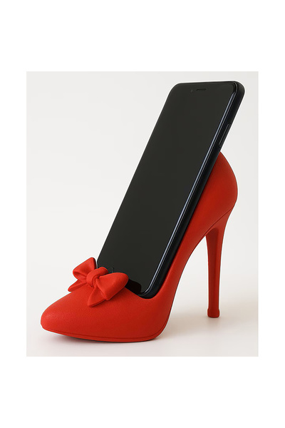 Fresh Candles Funny Phone Holder, Women's Shoe Pattern