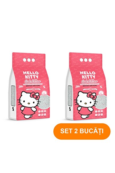 Redist Așternut pentru pisici Hello Kitty cu bentonită 2x5L