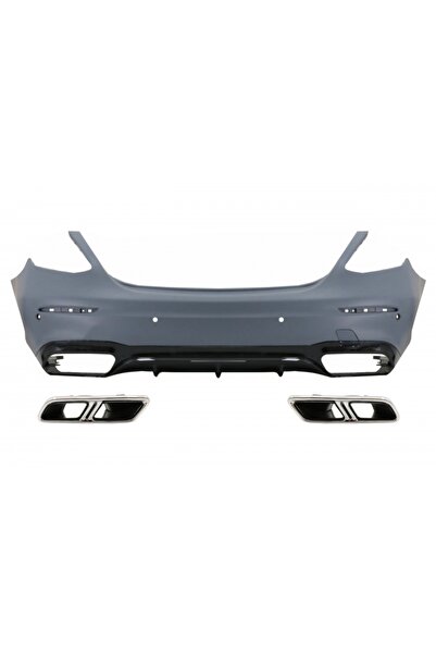 tuningset Bara Spate cu Ornamente Evacuare compatibil cu Mercedes E-Class W21...