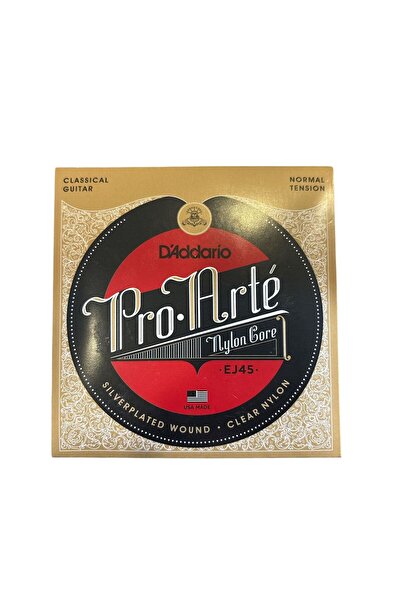 Daddario D’Addario EJ45 Normal Tension Klasik Gitar Teli Profesyonel Gitar Te...