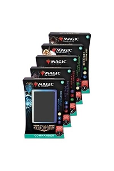 Wizards of the Coast Magic: The Gathering Commander: Streets of New Capenna: ...