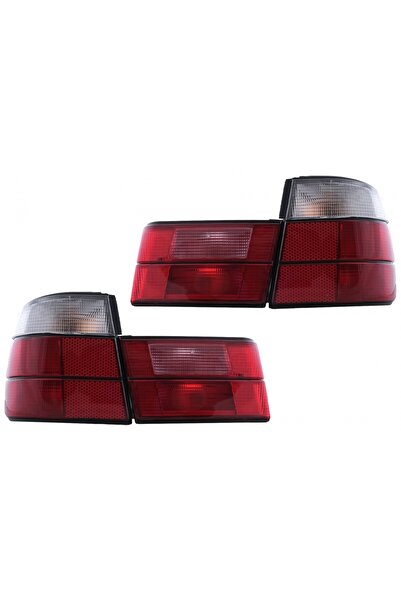 tuningset Stopuri compatibile cu BMW Seria 5 E34 Sedan 1987-1995 Roșii