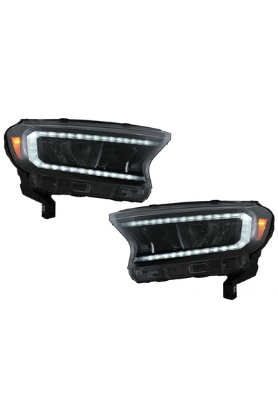 tuningset Bară luminoasă LED pentru faruri compatibilă cu Ford Ranger 2015-20...