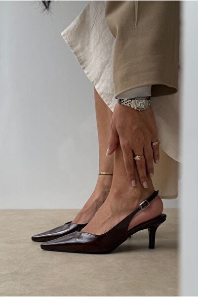 Mupa Shoes Tocuri înalte de damă ACI KAHVE