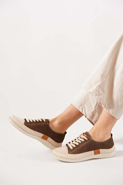 Moda Pie Norve Bağlı piele naturală Pantofi de damă Mink piele întoarsă