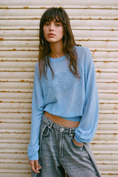 Pull & Bear Hafif örgü kazak