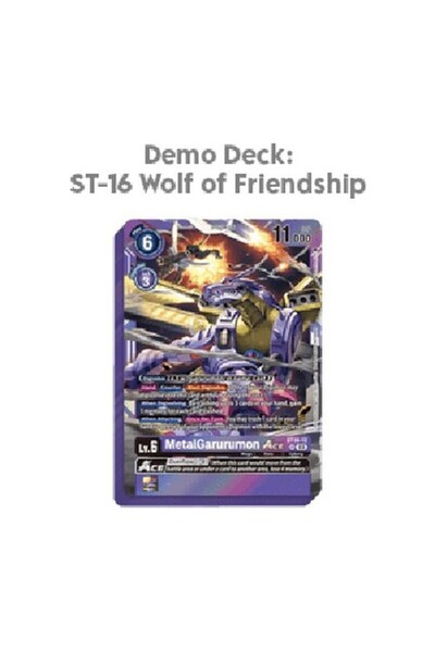 BANDAI Pachet Demo Digimon: ST-16 Lupul Prieteniei