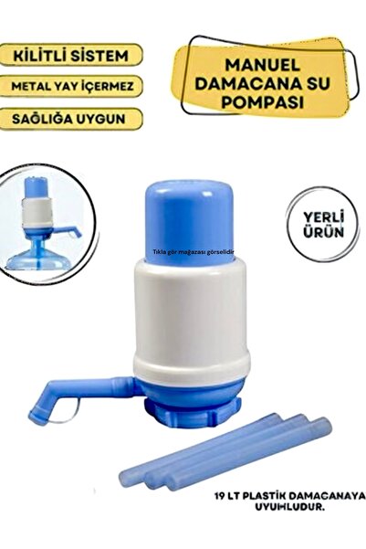 LA BELLA POMPA Ручний кнопковий водяний насос із можливістю блокування для 19...