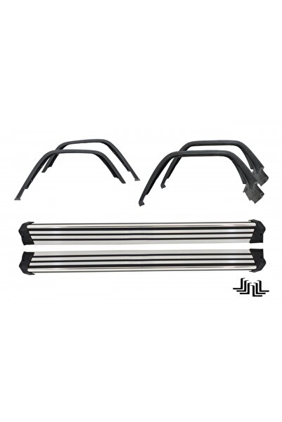 tuningset Trepte laterale cu aripioare laterale evazate compatibile cu Merced...