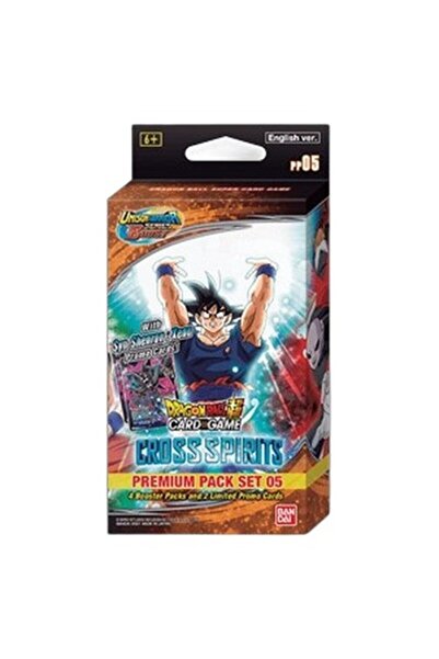 BANDAI Dragon Ball Super Cross Spirits: Set pachet premium