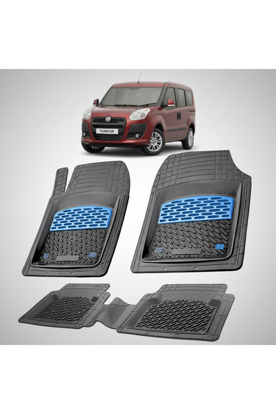 TEAMCAR Covorase Fiat Doblo MPV 263 Compatibile 2010-2015 | Blue