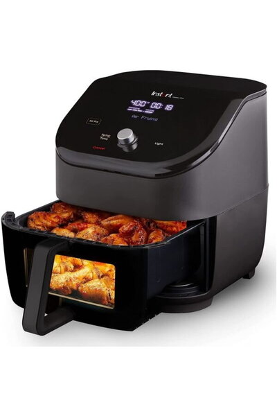 Instant Pot Friteuza cu aer cald, fara ulei, Instant Vortex Plus 6 Clear Cook...