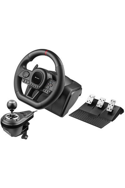 Tracer Set de volan, SimRacer, GameZone, 6in1, PlayStation 4, PC, Xbox One, N...