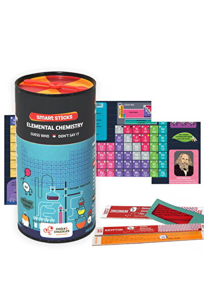 Chalk and Chuckles Joc Smart Sticks - Tabelul periodic al elementelor