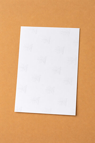 Orbak Kağıtçılık A6 Beyaz sticker Kağıt-etiket-1 Adet 10,5 cm × 14,8 cm