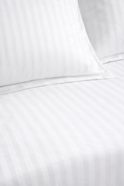 Elastic Fitted Bed Sheet 180x200 +25 cm for High Mattress, Set with 2 Pillowcases 55x80 cm miniatura 3