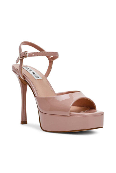 Steve Madden Rekindle Solid Dusty Pink High Heel Sandals