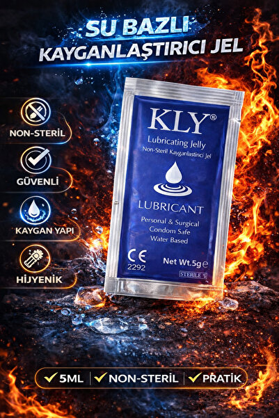 KLY ® Lubricant Jel 5 ml Kayganlaştırıcı Jel Non-Steril Pocket