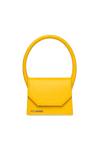 Steve Madden حقيبة كتف صفراء سادة من برايس