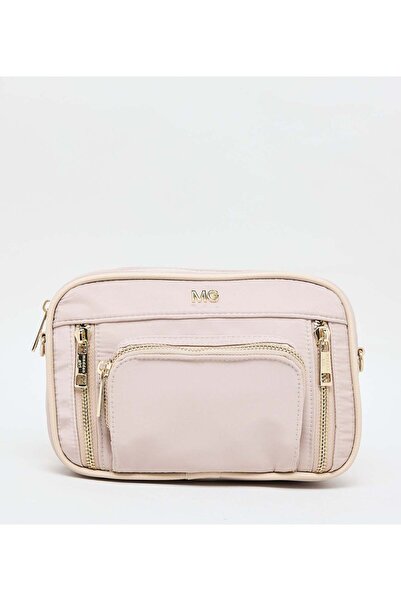 Steve Madden حقيبة كتف بلون بيج سادة Mg243032