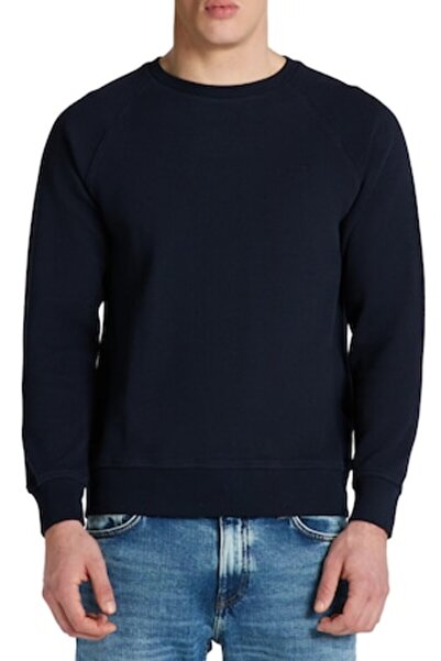 Gant Bluză bărbătească cu mânecă lungă, albastru închis , mărimea L