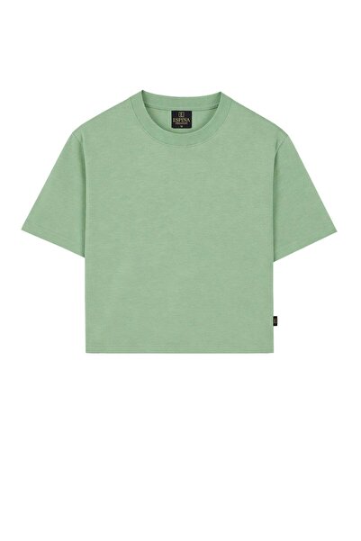 Espina Premium Women's Basic Cropped T-Shirt