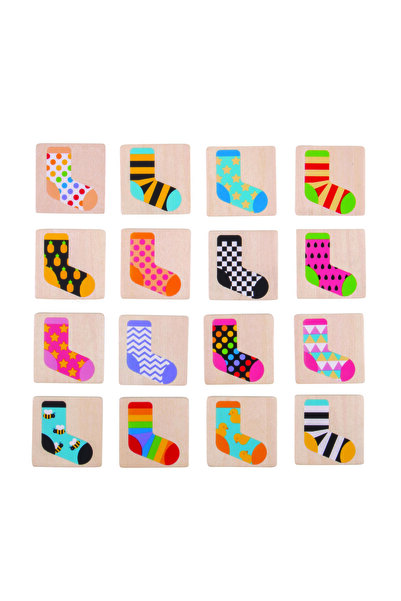 BIGJIGS Toys Παιχνίδι μνήμης - Οι κάλτσες μου