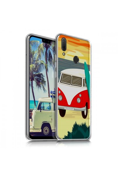 KWmobile Case for Huawei Y9 (2019), Silicone, Multicolor, 49340.02