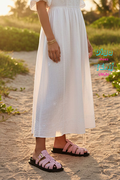 diya shoes Women's Suede Sandals - Comfortable Orthopedic Casual Summer Wear ...