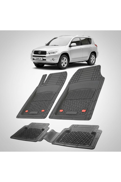 TEAMCAR Toyota RAV4 XA30 SUV Συμβατά Πατάκια Δαπέδου 2005-2008 |   Μαύρο