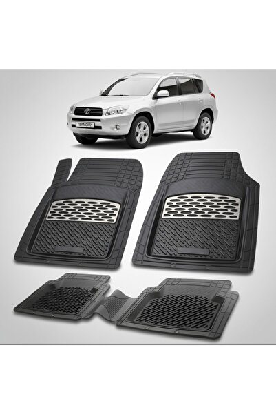 TEAMCAR Toyota RAV4 XA30 SUV Συμβατά Πατάκια Δαπέδου 2005-2008 |   Ασήμι