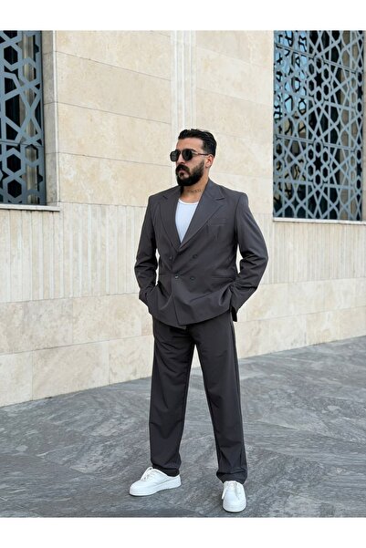 PEERLESS STORE Oversize Kruvaze Takım Elbise