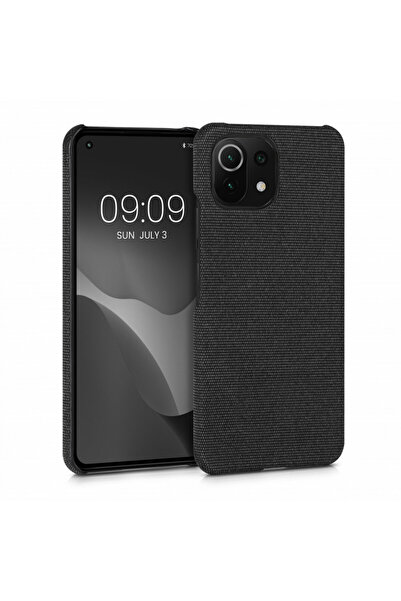 KWmobile Husă pentru Xiaomi Mi 11 Lite 5G/11 Lite 5G NE, Textilă, Gri, 57487.19
