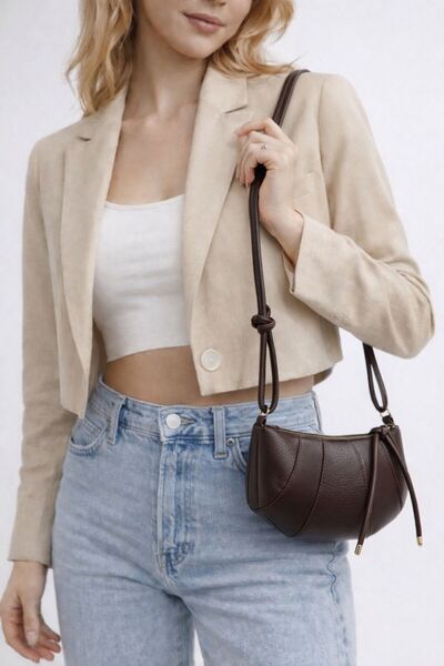 Gamzebags Kadın Modern Parça Detaylı Mini Çapraz Çanta