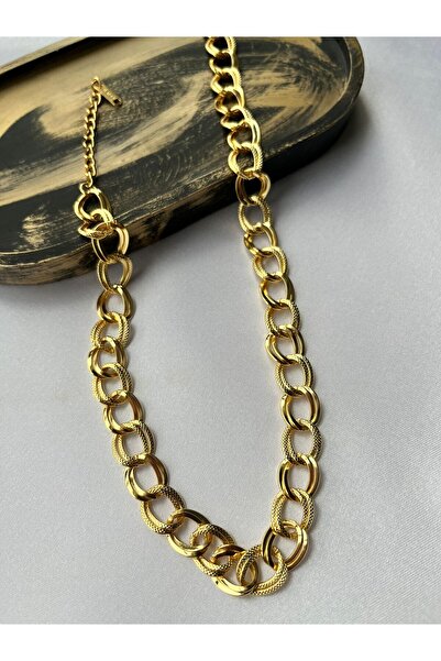 Nilsu Aksesuar قلادة نسائية من الفولاذ طراز سامانيولو