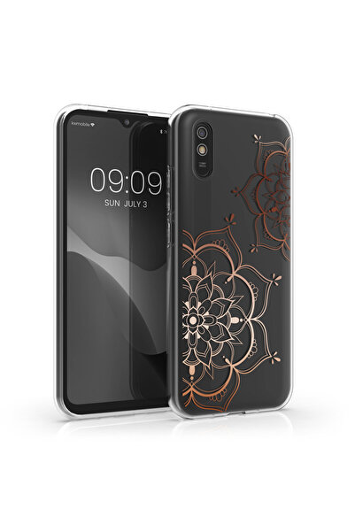 KWmobile Carcasă pentru Xiaomi Redmi 9A/Redmi 9AT, silicon, transparentă/roz,...