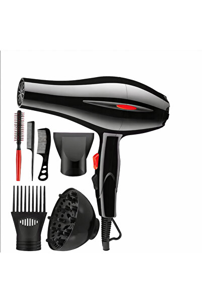 BROWANS Uscător de păr profesional BR-8860, 4000W, 6-1, 3 trepte de viteză, 2...