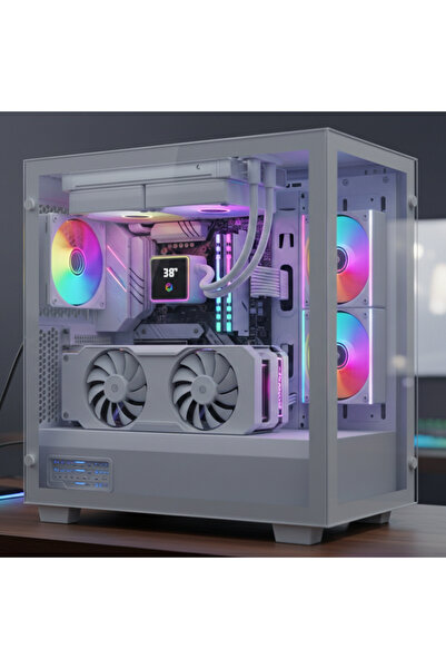 GAMEFORCE Raider 240mm Argb White Liquid Cooler 275W Tdp