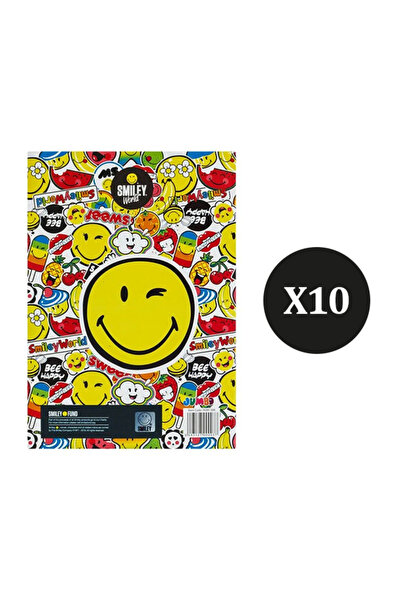 OEM 10 x Caiete A5 de Tip 2 Coperta cu Model Emoji - 40 File