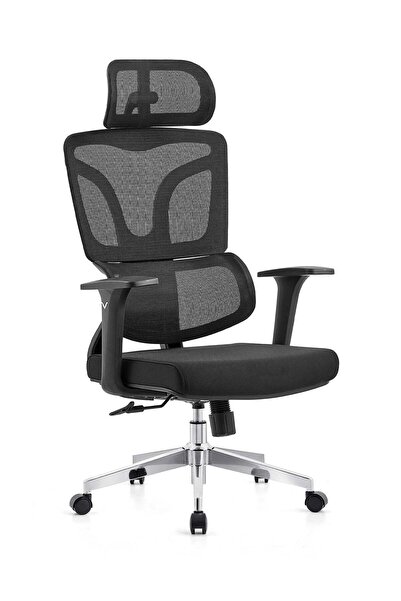 Ofisbazaar Lilium Fabrik Ofis Koltuğu – 3D Kollu, Çift Kollu Mekanizma