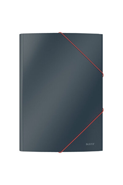 Leitz Mapa cu elastic Cosy, carton laminat, A4, 150 coli, gri antracit