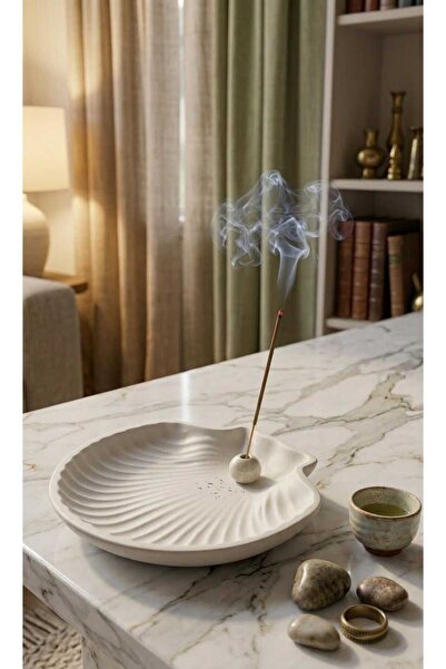 MERCANN Deniz Kabuğu Tütsülük Dekoratif Kase