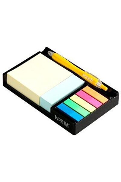 Stickn Notes autoadeziv cu suport, 76 x 76/76 x 25/45 x 12 mm, Stick"n - culo...
