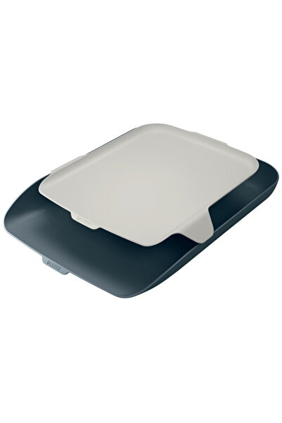 Leitz Cosy document tray, PS, A4, with organizer, anthracite grey