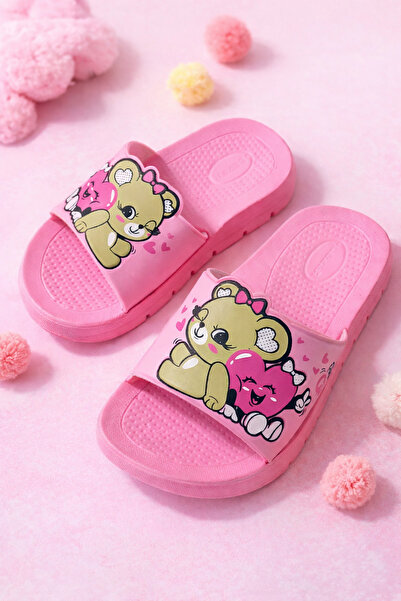 GEZER Papuci pentru fetițe Mini Love Teddy Bear